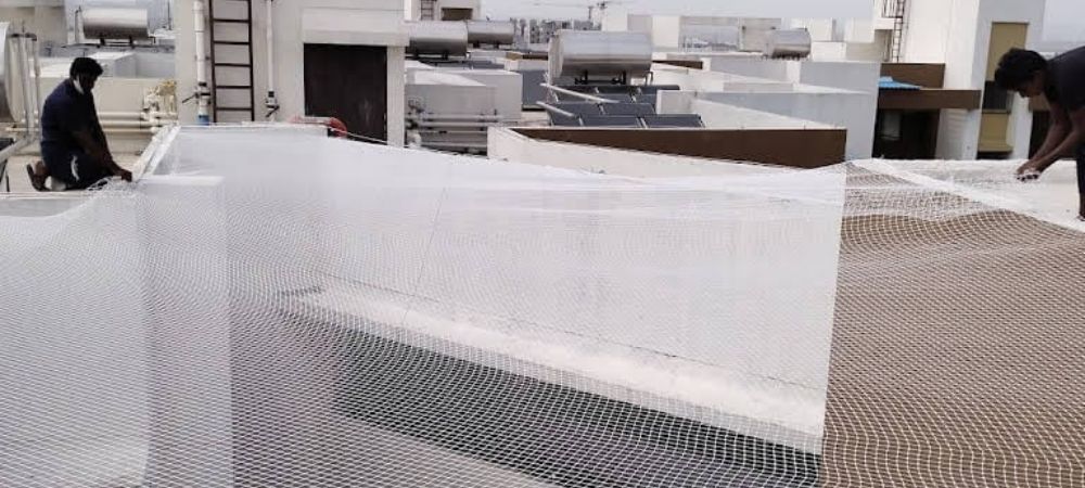 Building Safety Nets in Chennai | Top Bird Nets Dealers in Chennai
